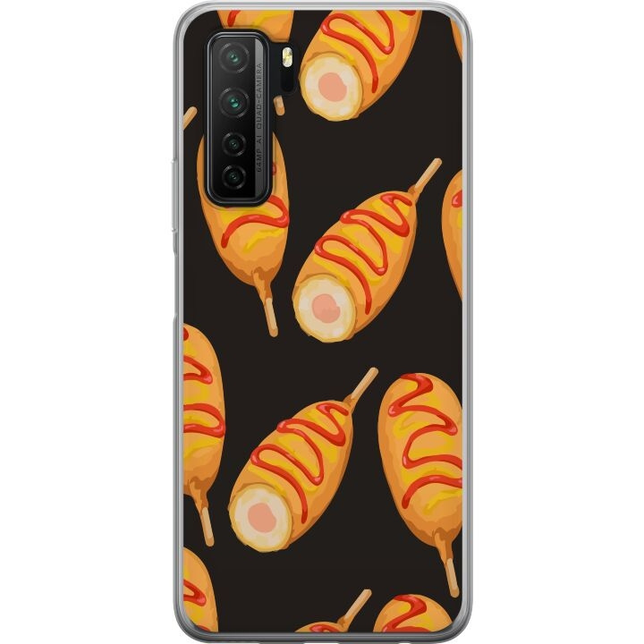 Mobiele hoes voor Huawei P40 lite 5G met Kippenpoot ontwerp in de groep SMARTPHONE & TABLETS / Mobielbescherming / Huawei/Honor bij TP E-commerce Nordic AB (A53438)