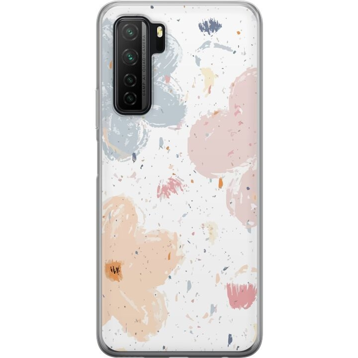 Mobiele hoes voor Huawei P40 lite 5G met Bloemen ontwerp in de groep SMARTPHONE & TABLETS / Mobielbescherming / Huawei/Honor bij TP E-commerce Nordic AB (A53441)