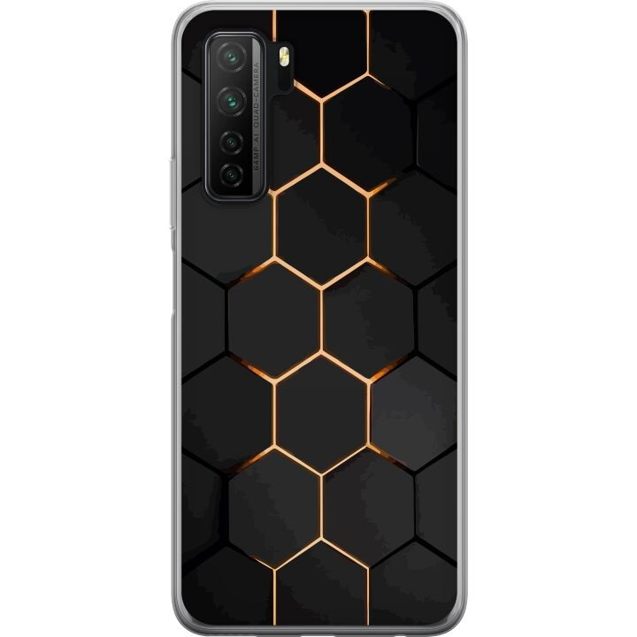 Mobiele hoes voor Huawei P40 lite 5G met Luxe Patroon ontwerp in de groep SMARTPHONE & TABLETS / Mobielbescherming / Huawei/Honor bij TP E-commerce Nordic AB (A53454)