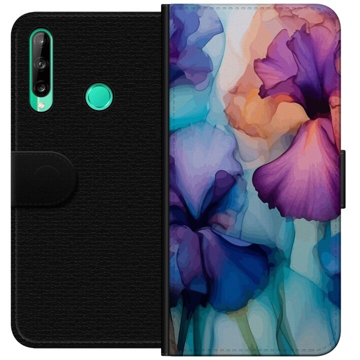 Portemonnee-hoesje voor Huawei P40 lite E met Magische bloemen ontwerp in de groep SMARTPHONE & TABLETS / Mobielbescherming / Huawei/Honor bij TP E-commerce Nordic AB (A53459)