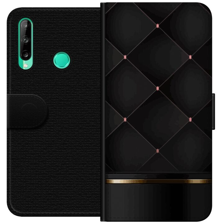 Portemonnee-hoesje voor Huawei P40 lite E met Luxe lijn ontwerp in de groep SMARTPHONE & TABLETS / Mobielbescherming / Huawei/Honor bij TP E-commerce Nordic AB (A53471)