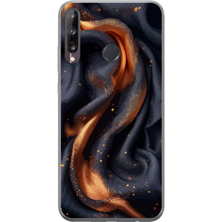 Mobiele hoes voor Huawei P40 lite E met Vurig zijde ontwerp in de groep SMARTPHONE & TABLETS / Mobielbescherming / Huawei/Honor bij TP E-commerce Nordic AB (A53484)