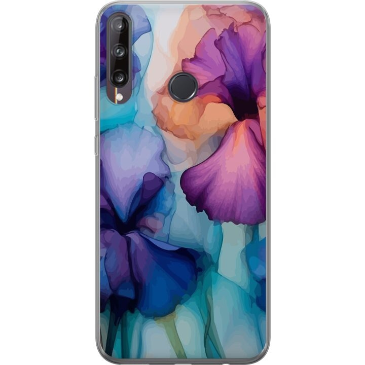 Mobiele hoes voor Huawei P40 lite E met Magische bloemen ontwerp in de groep SMARTPHONE & TABLETS / Mobielbescherming / Huawei/Honor bij TP E-commerce Nordic AB (A53486)