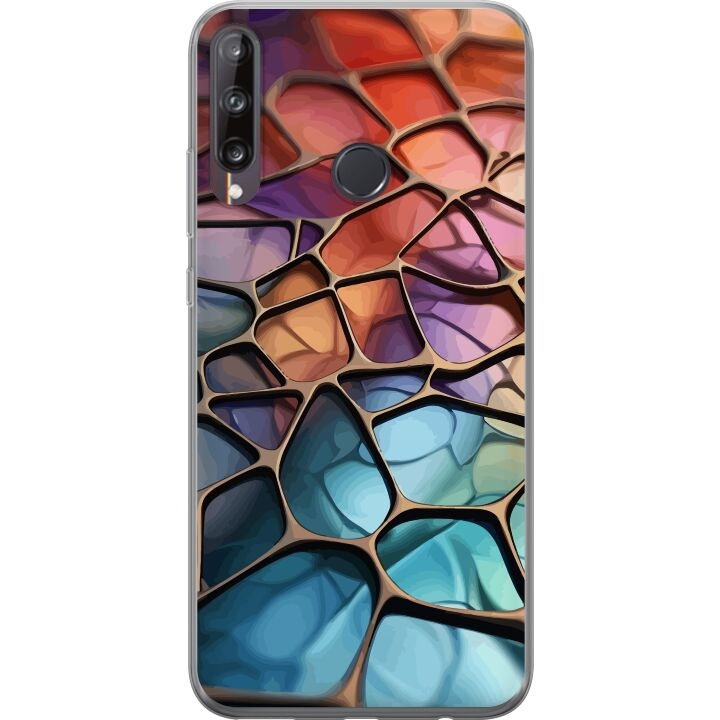 Mobiele hoes voor Huawei P40 lite E met Metallic patroon ontwerp in de groep SMARTPHONE & TABLETS / Mobielbescherming / Huawei/Honor bij TP E-commerce Nordic AB (A53493)