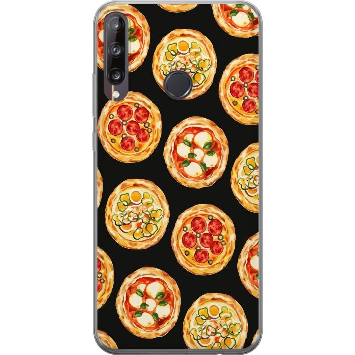 Mobiele hoes voor Huawei P40 lite E met Pizza ontwerp in de groep SMARTPHONE & TABLETS / Mobielbescherming / Huawei/Honor bij TP E-commerce Nordic AB (A53496)