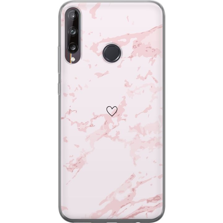 Mobiele hoes voor Huawei P40 lite E met Roze Hart ontwerp in de groep SMARTPHONE & TABLETS / Mobielbescherming / Huawei/Honor bij TP E-commerce Nordic AB (A53506)