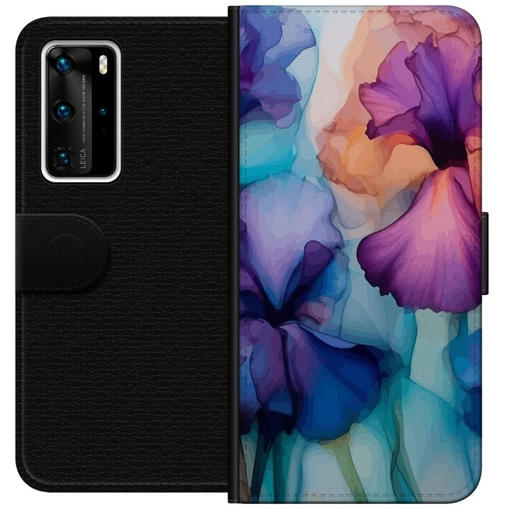 Portemonnee-hoesje voor Huawei P40 Pro met Magische bloemen ontwerp in de groep SMARTPHONE & TABLETS / Mobielbescherming / Huawei/Honor bij TP E-commerce Nordic AB (A53513)