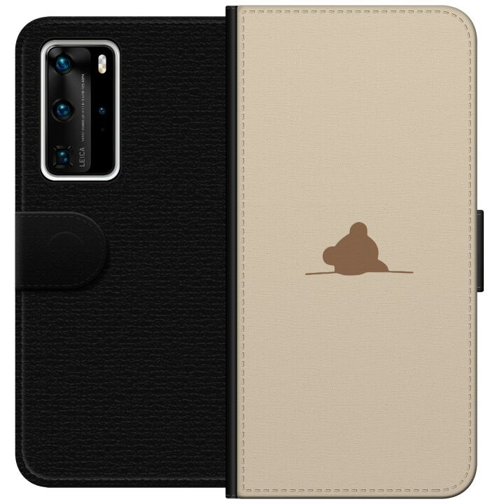 Portemonnee-hoesje voor Huawei P40 Pro met Nalle ontwerp in de groep SMARTPHONE & TABLETS / Mobielbescherming / Huawei/Honor bij TP E-commerce Nordic AB (A53530)