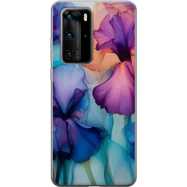 Mobiele hoes voor Huawei P40 Pro met Magische bloemen ontwerp in de groep SMARTPHONE & TABLETS / Mobielbescherming / Huawei/Honor bij TP E-commerce Nordic AB (A53540)