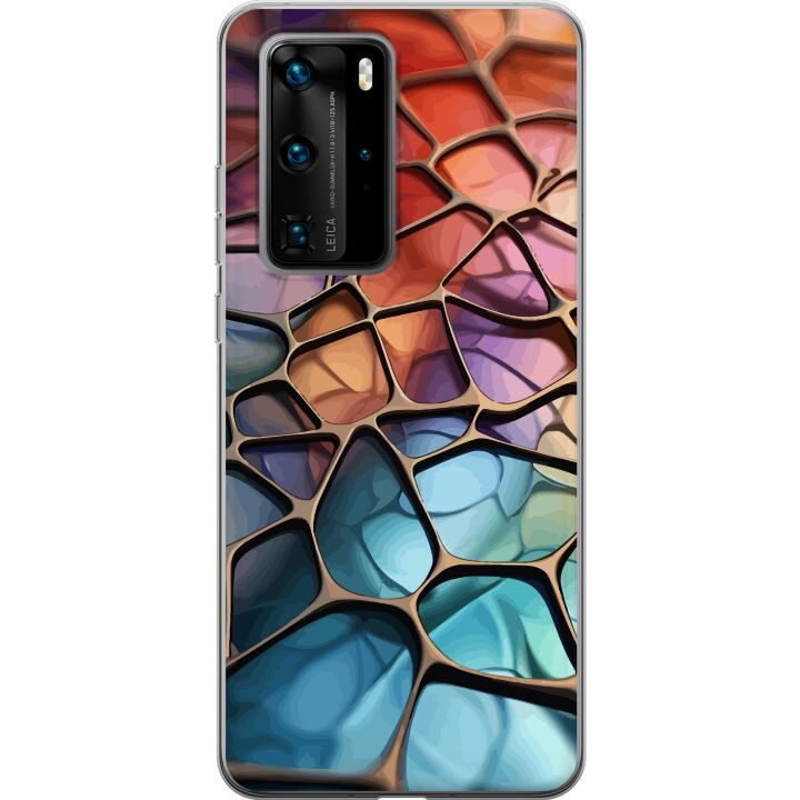 Mobiele hoes voor Huawei P40 Pro met Metallic patroon ontwerp in de groep SMARTPHONE & TABLETS / Mobielbescherming / Huawei/Honor bij TP E-commerce Nordic AB (A53547)