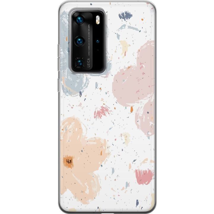 Mobiele hoes voor Huawei P40 Pro met Bloemen ontwerp in de groep SMARTPHONE & TABLETS / Mobielbescherming / Huawei/Honor bij TP E-commerce Nordic AB (A53549)