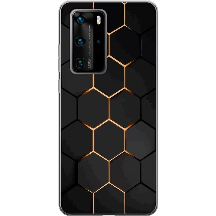 Mobiele hoes voor Huawei P40 Pro met Luxe Patroon ontwerp in de groep SMARTPHONE & TABLETS / Mobielbescherming / Huawei/Honor bij TP E-commerce Nordic AB (A53562)