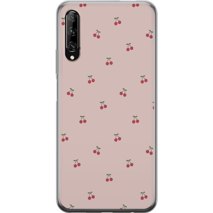 Mobiele hoes voor Huawei P smart Pro 2019 met Kersen ontwerp in de groep SMARTPHONE & TABLETS / Mobielbescherming / Huawei/Honor bij TP E-commerce Nordic AB (A53625)