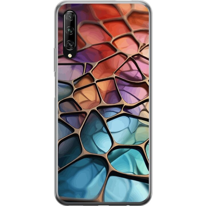 Mobiele hoes voor Huawei P smart Pro 2019 met Metallic patroon ontwerp in de groep SMARTPHONE & TABLETS / Mobielbescherming / Huawei/Honor bij TP E-commerce Nordic AB (A53628)