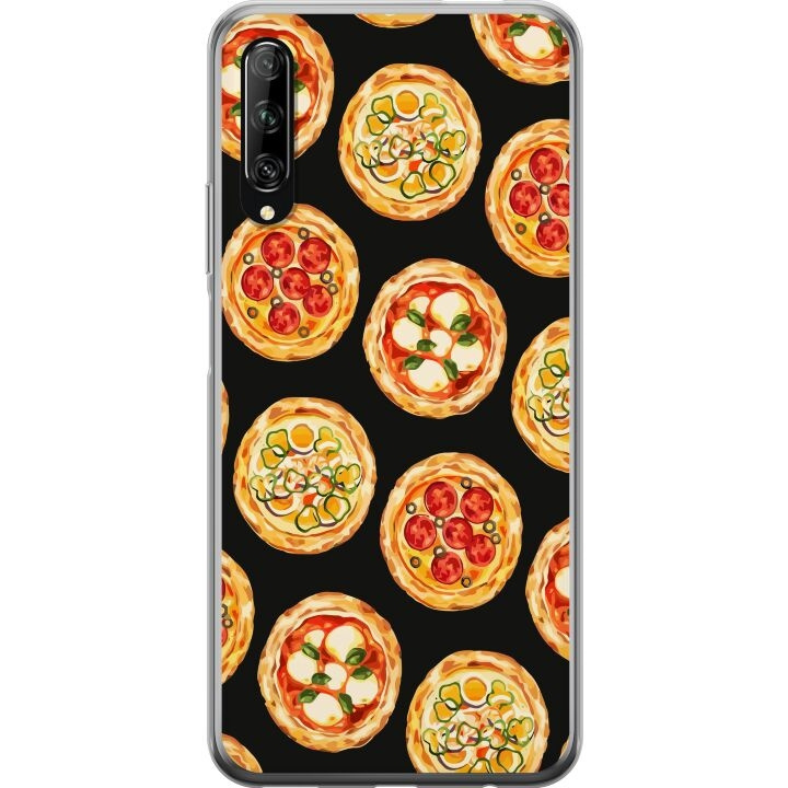 Mobiele hoes voor Huawei P smart Pro 2019 met Pizza ontwerp in de groep SMARTPHONE & TABLETS / Mobielbescherming / Huawei/Honor bij TP E-commerce Nordic AB (A53631)