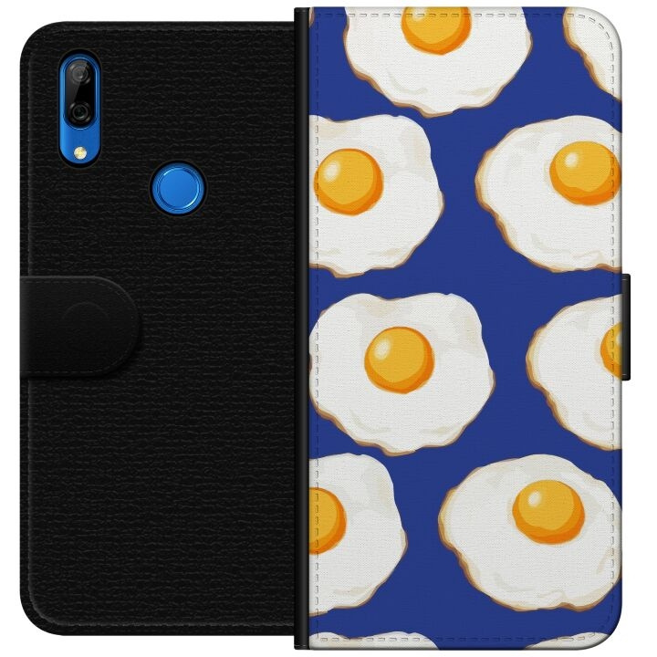 Portemonnee-hoesje voor Huawei P Smart Z met Gebakken eieren ontwerp in de groep SMARTPHONE & TABLETS / Mobielbescherming / Huawei/Honor bij TP E-commerce Nordic AB (A53650)