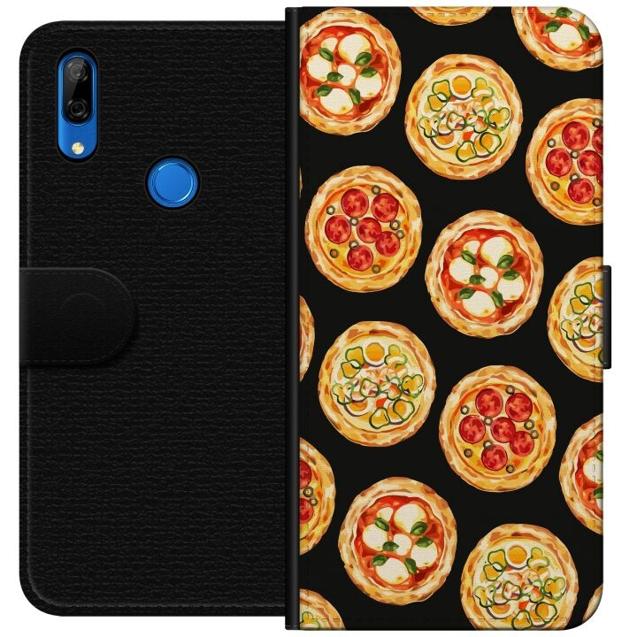 Portemonnee-hoesje voor Huawei P Smart Z met Pizza ontwerp in de groep SMARTPHONE & TABLETS / Mobielbescherming / Huawei/Honor bij TP E-commerce Nordic AB (A53657)