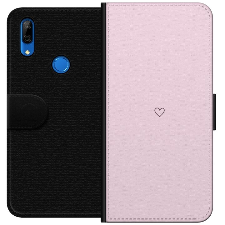 Portemonnee-hoesje voor Huawei P Smart Z met Hart ontwerp in de groep SMARTPHONE & TABLETS / Mobielbescherming / Huawei/Honor bij TP E-commerce Nordic AB (A53663)