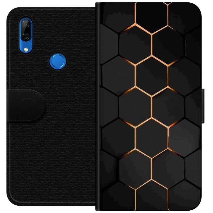 Portemonnee-hoesje voor Huawei P Smart Z met Luxe Patroon ontwerp in de groep SMARTPHONE & TABLETS / Mobielbescherming / Huawei/Honor bij TP E-commerce Nordic AB (A53669)