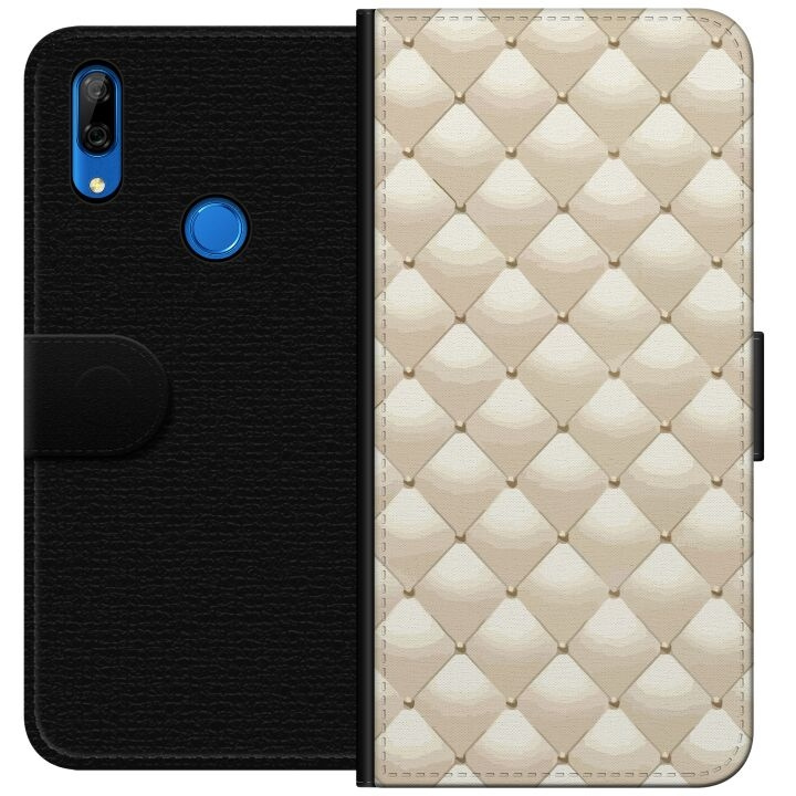 Portemonnee-hoesje voor Huawei P Smart Z met Goudglans ontwerp in de groep SMARTPHONE & TABLETS / Mobielbescherming / Huawei/Honor bij TP E-commerce Nordic AB (A53670)