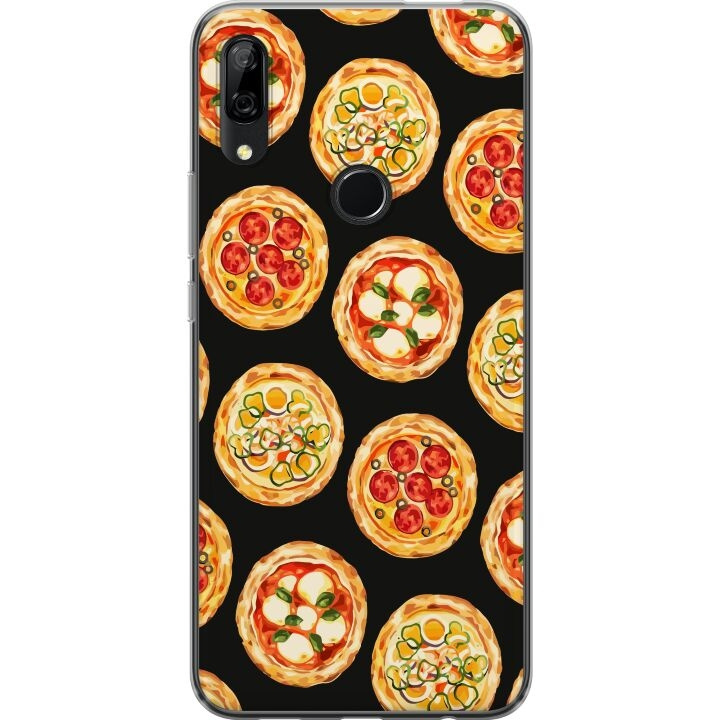 Mobiele hoes voor Huawei P Smart Z met Pizza ontwerp in de groep SMARTPHONE & TABLETS / Mobielbescherming / Huawei/Honor bij TP E-commerce Nordic AB (A53684)