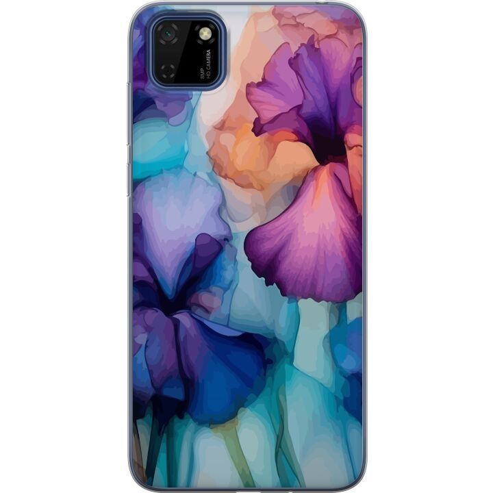 Mobiele hoes voor Huawei Y5p met Magische bloemen ontwerp in de groep SMARTPHONE & TABLETS / Mobielbescherming / Huawei/Honor bij TP E-commerce Nordic AB (A53700)