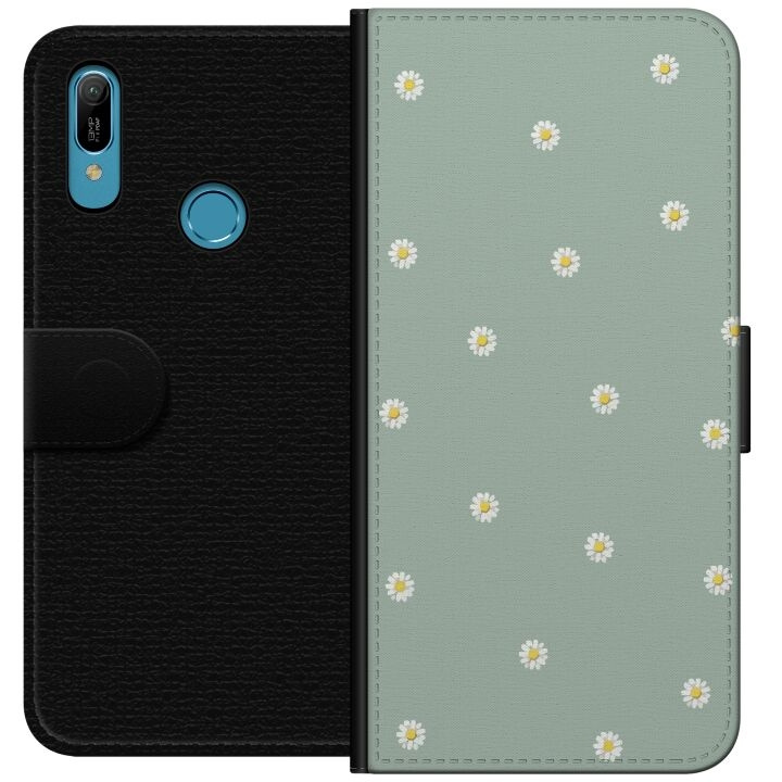 Portemonnee-hoesje voor Huawei Y6 (2019) met Priesterkragen ontwerp in de groep SMARTPHONE & TABLETS / Mobielbescherming / Huawei/Honor bij TP E-commerce Nordic AB (A53781)