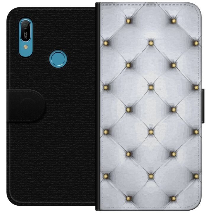 Portemonnee-hoesje voor Huawei Y6 (2019) met Luxe ontwerp in de groep SMARTPHONE & TABLETS / Mobielbescherming / Huawei/Honor bij TP E-commerce Nordic AB (A53791)