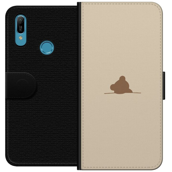 Portemonnee-hoesje voor Huawei Y6 (2019) met Nalle ontwerp in de groep SMARTPHONE & TABLETS / Mobielbescherming / Huawei/Honor bij TP E-commerce Nordic AB (A53797)