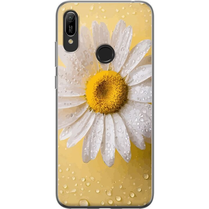 Mobiele hoes voor Huawei Y6 (2019) met Porseleinbloem ontwerp in de groep SMARTPHONE & TABLETS / Mobielbescherming / Huawei/Honor bij TP E-commerce Nordic AB (A53804)