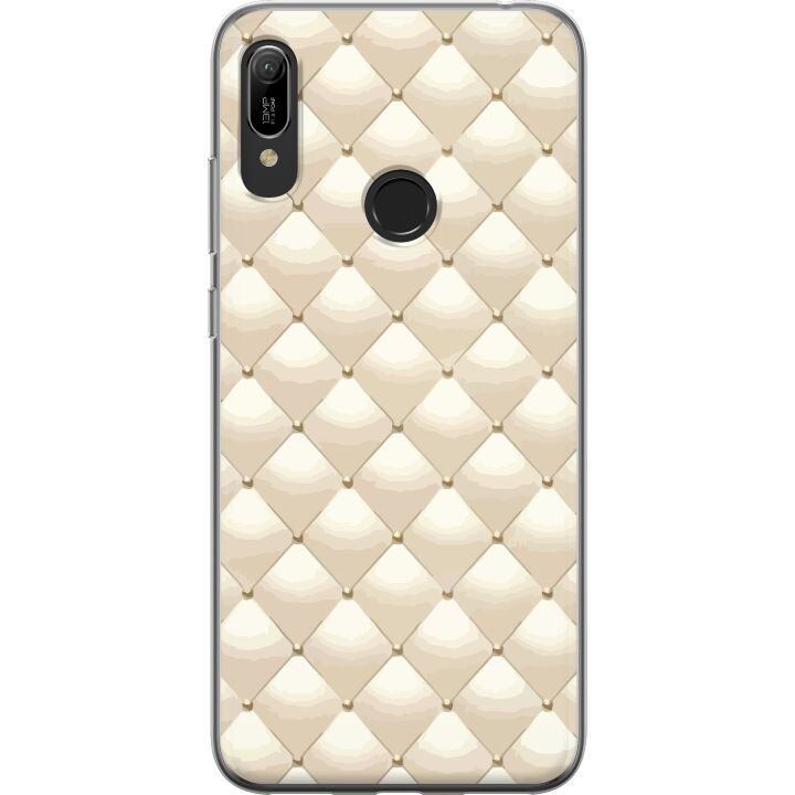 Mobiele hoes voor Huawei Y6 (2019) met Goudglans ontwerp in de groep SMARTPHONE & TABLETS / Mobielbescherming / Huawei/Honor bij TP E-commerce Nordic AB (A53829)