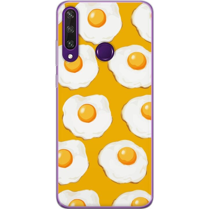 Mobiele hoes voor Huawei Y6p met Gebakken ei ontwerp in de groep SMARTPHONE & TABLETS / Mobielbescherming / Huawei/Honor bij TP E-commerce Nordic AB (A53832)