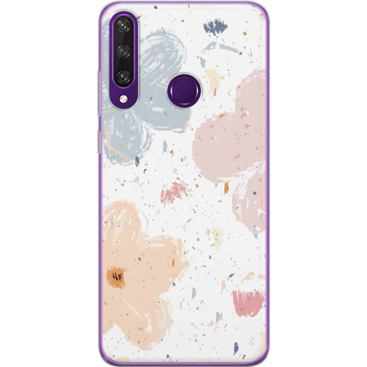 Mobiele hoes voor Huawei Y6p met Bloemen ontwerp in de groep SMARTPHONE & TABLETS / Mobielbescherming / Huawei/Honor bij TP E-commerce Nordic AB (A53842)