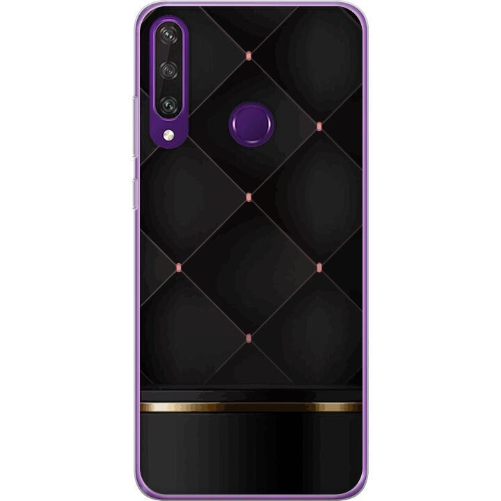 Mobiele hoes voor Huawei Y6p met Luxe lijn ontwerp in de groep SMARTPHONE & TABLETS / Mobielbescherming / Huawei/Honor bij TP E-commerce Nordic AB (A53845)