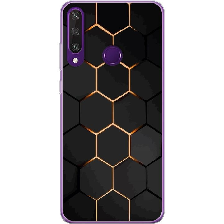 Mobiele hoes voor Huawei Y6p met Luxe Patroon ontwerp in de groep SMARTPHONE & TABLETS / Mobielbescherming / Huawei/Honor bij TP E-commerce Nordic AB (A53854)