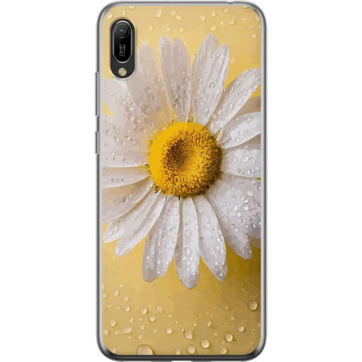 Mobiele hoes voor Huawei Y6 Pro (2019) met Porseleinbloem ontwerp in de groep SMARTPHONE & TABLETS / Mobielbescherming / Huawei/Honor bij TP E-commerce Nordic AB (A53856)