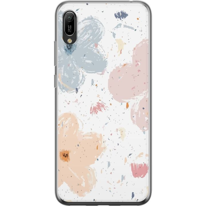 Mobiele hoes voor Huawei Y6 Pro (2019) met Bloemen ontwerp in de groep SMARTPHONE & TABLETS / Mobielbescherming / Huawei/Honor bij TP E-commerce Nordic AB (A53868)