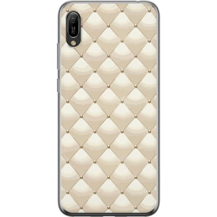 Mobiele hoes voor Huawei Y6 Pro (2019) met Goudglans ontwerp in de groep SMARTPHONE & TABLETS / Mobielbescherming / Huawei/Honor bij TP E-commerce Nordic AB (A53881)