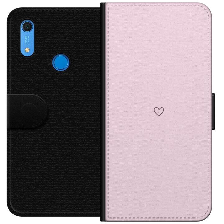 Portemonnee-hoesje voor Huawei Y6s (2019) met Hart ontwerp in de groep SMARTPHONE & TABLETS / Mobielbescherming / Huawei/Honor bij TP E-commerce Nordic AB (A53901)