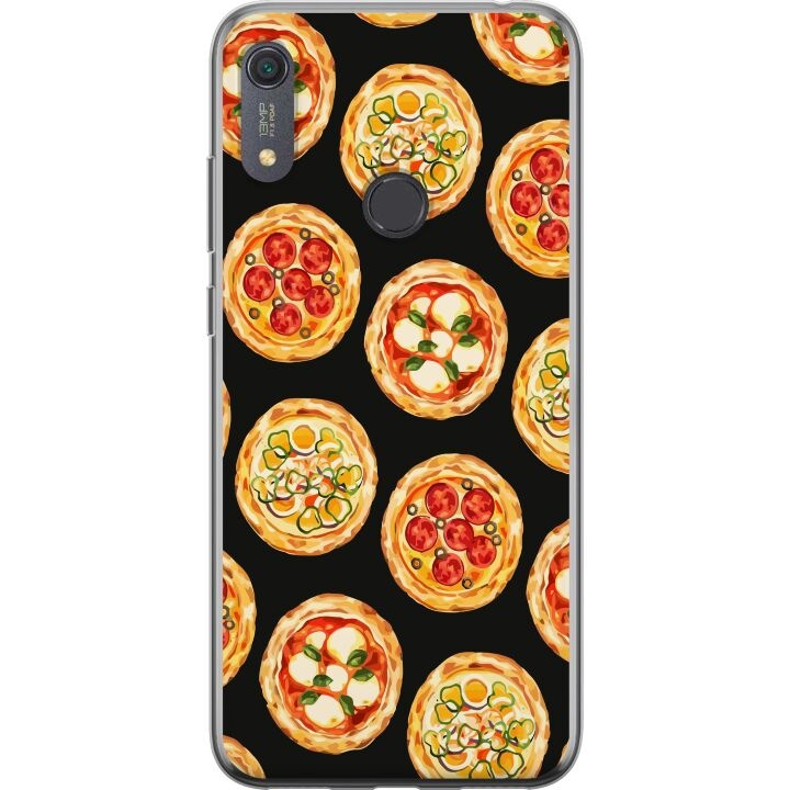 Mobiele hoes voor Huawei Y6s (2019) met Pizza ontwerp in de groep SMARTPHONE & TABLETS / Mobielbescherming / Huawei/Honor bij TP E-commerce Nordic AB (A53922)