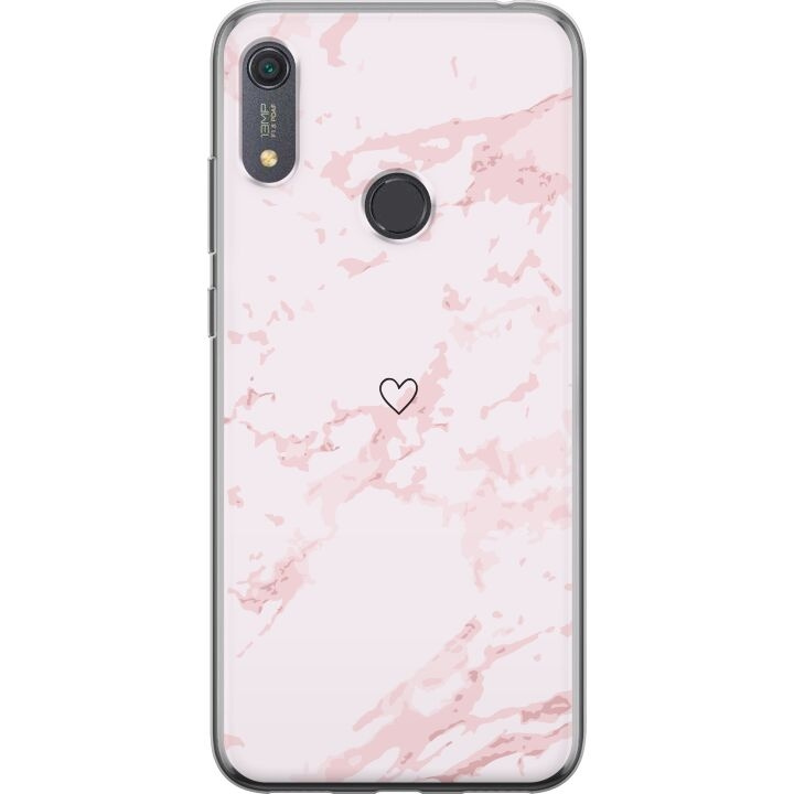 Mobiele hoes voor Huawei Y6s (2019) met Roze Hart ontwerp in de groep SMARTPHONE & TABLETS / Mobielbescherming / Huawei/Honor bij TP E-commerce Nordic AB (A53932)