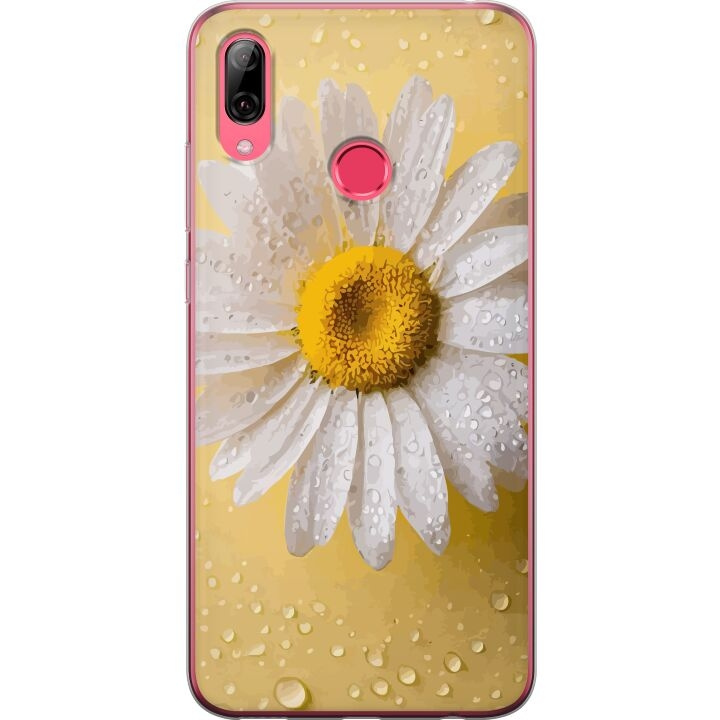 Mobiele hoes voor Huawei Y7 (2019) met Porseleinbloem ontwerp in de groep SMARTPHONE & TABLETS / Mobielbescherming / Huawei/Honor bij TP E-commerce Nordic AB (A53936)