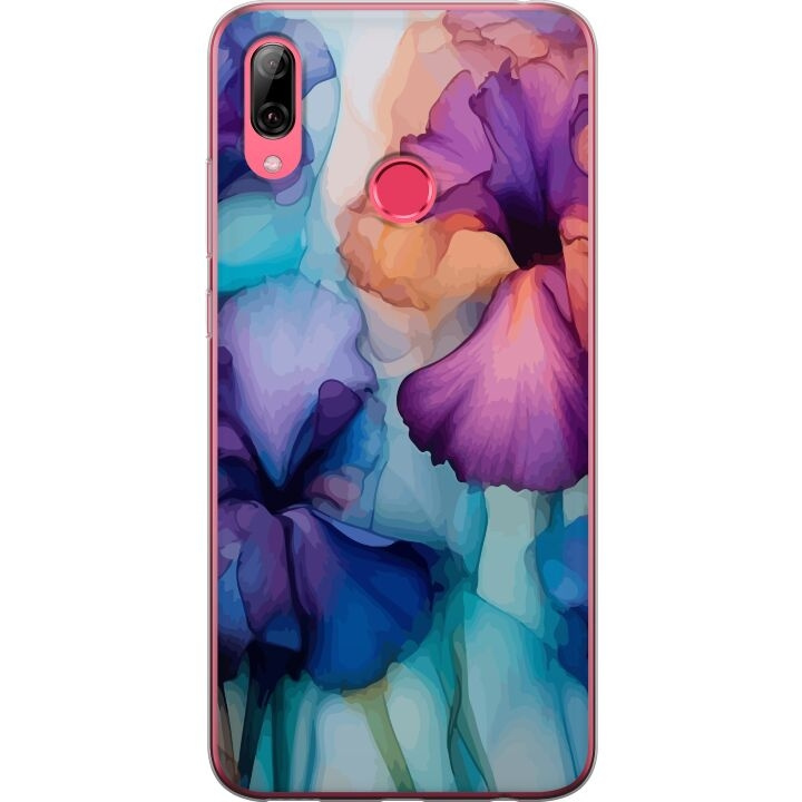 Mobiele hoes voor Huawei Y7 (2019) met Magische bloemen ontwerp in de groep SMARTPHONE & TABLETS / Mobielbescherming / Huawei/Honor bij TP E-commerce Nordic AB (A53939)