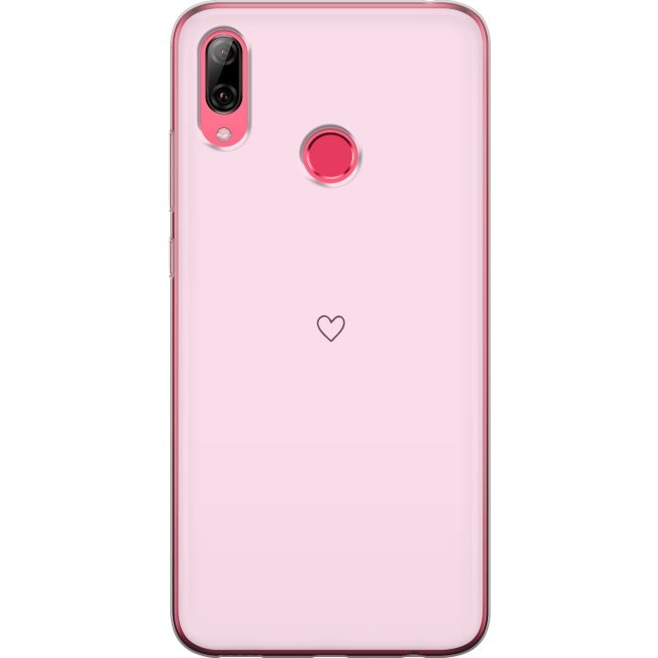 Mobiele hoes voor Huawei Y7 (2019) met Hart ontwerp in de groep SMARTPHONE & TABLETS / Mobielbescherming / Huawei/Honor bij TP E-commerce Nordic AB (A53955)