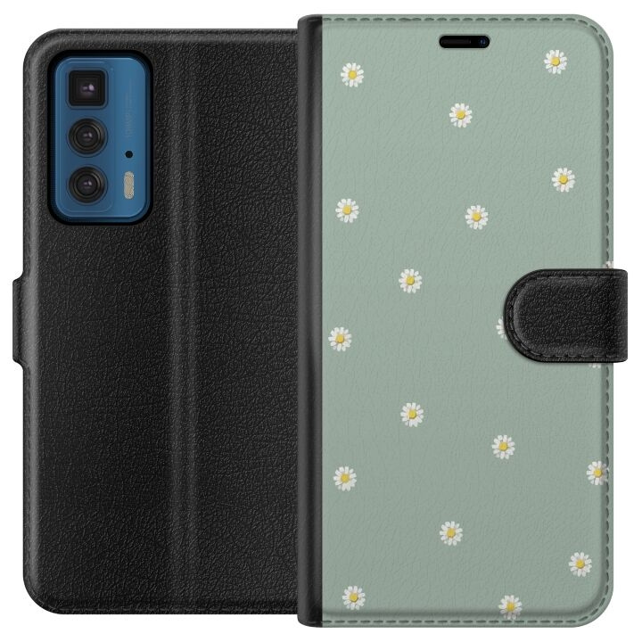 Portemonnee-hoesje voor Motorola Edge 20 Pro met Priesterkragen ontwerp in de groep SMARTPHONE & TABLETS / Mobielbescherming / Motorola bij TP E-commerce Nordic AB (A54048)