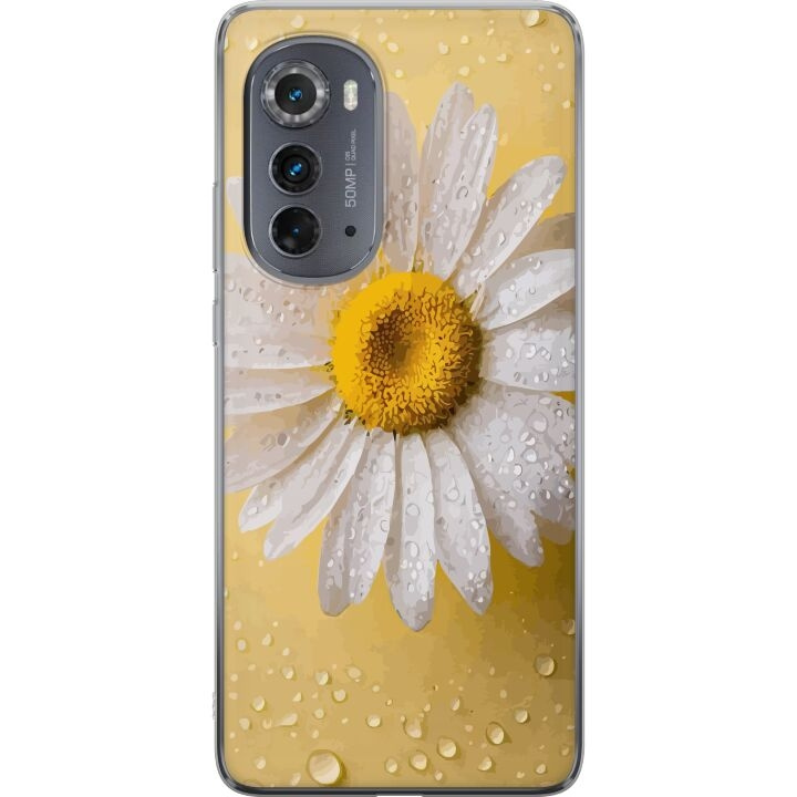 Mobiele hoes voor Motorola Edge (2022) met Porseleinbloem ontwerp in de groep SMARTPHONE & TABLETS / Mobielbescherming / Motorola bij TP E-commerce Nordic AB (A54098)