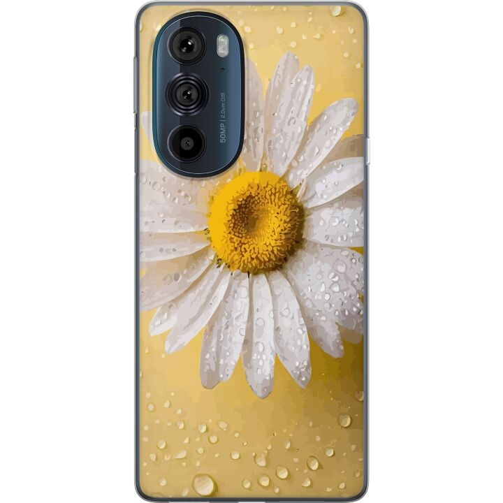 Mobiele hoes voor Motorola Edge 30 Pro met Porseleinbloem ontwerp in de groep SMARTPHONE & TABLETS / Mobielbescherming / Motorola bij TP E-commerce Nordic AB (A54179)