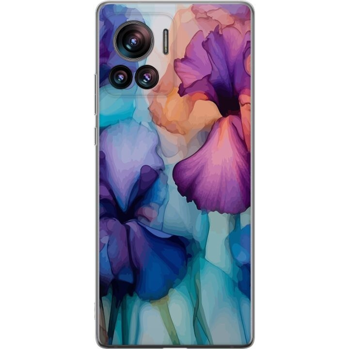 Mobiele hoes voor Motorola Edge 30 Ultra met Magische bloemen ontwerp in de groep SMARTPHONE & TABLETS / Mobielbescherming / Motorola bij TP E-commerce Nordic AB (A54209)