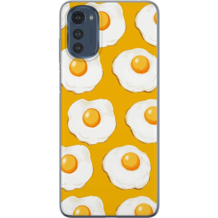 Mobiele hoes voor Motorola Moto E32s met Gebakken ei ontwerp in de groep SMARTPHONE & TABLETS / Mobielbescherming / Motorola bij TP E-commerce Nordic AB (A54262)