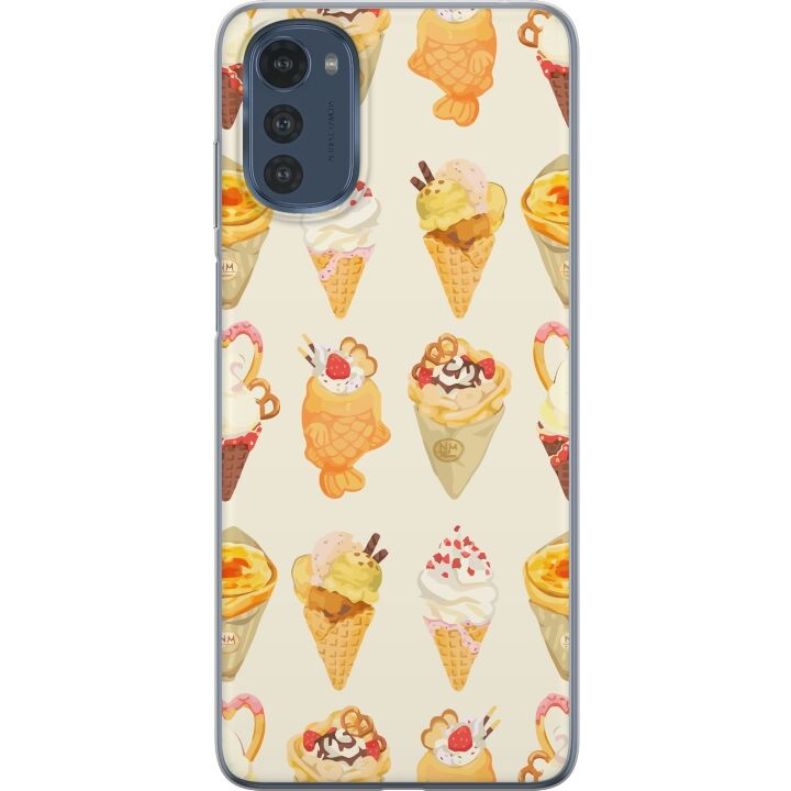 Mobiele hoes voor Motorola Moto E32s met Glasachtig ontwerp in de groep SMARTPHONE & TABLETS / Mobielbescherming / Motorola bij TP E-commerce Nordic AB (A54271)